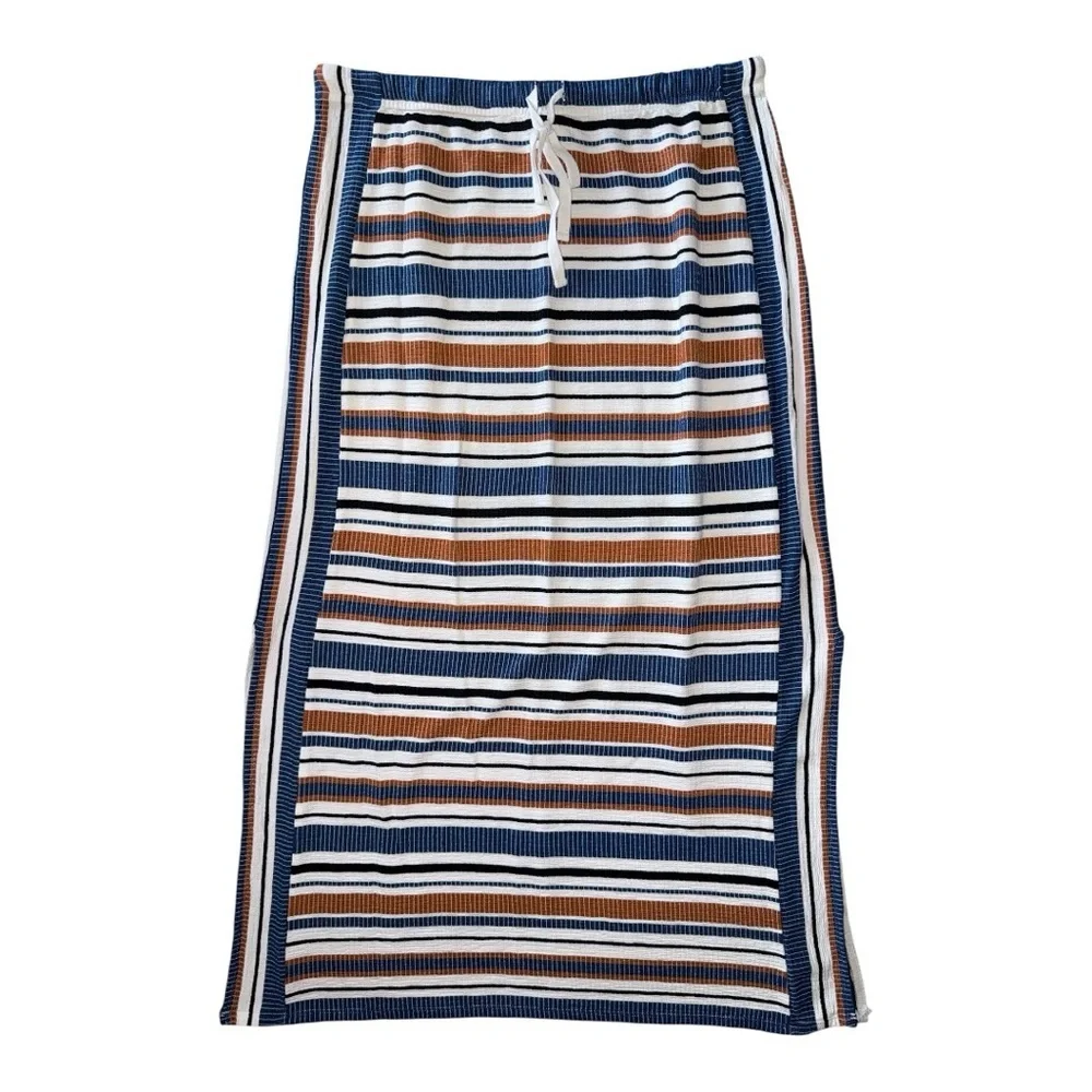 Max Studio Multicolor Striped Skirt - Medium